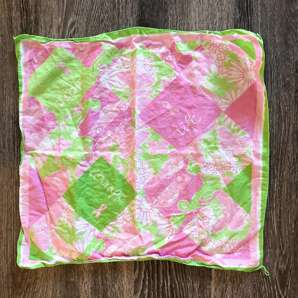 Lilly Pulitzer Ford Breast Cancer Scarf Bandana